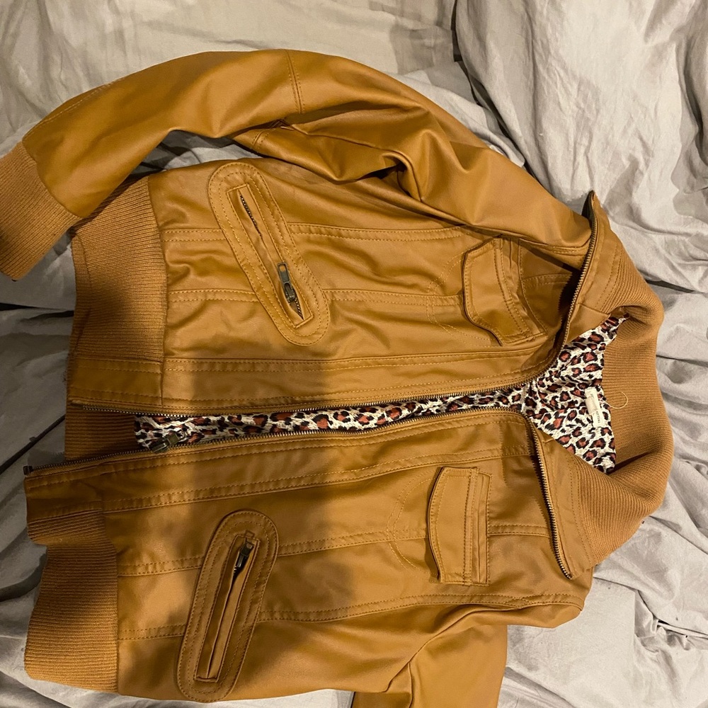 Selling this leather jacket for $25